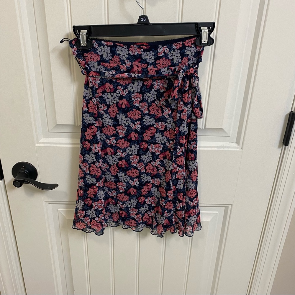 Floral Print Skirt